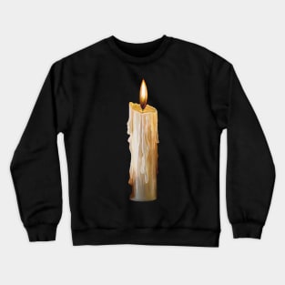 Solo Melting Wax Flickering Candle Crewneck Sweatshirt